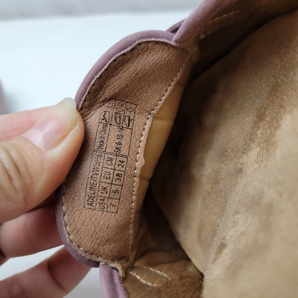 Vionic Adeline Suede Slip-on Leather Mules - Picture 9 of 9